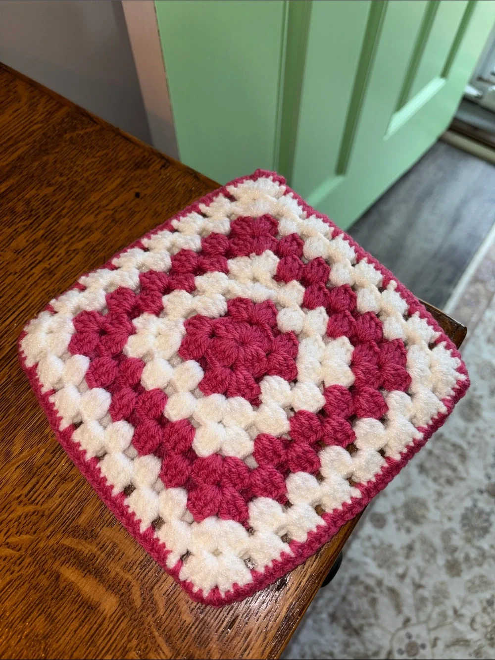 Hand Crocheted Pot Holder
